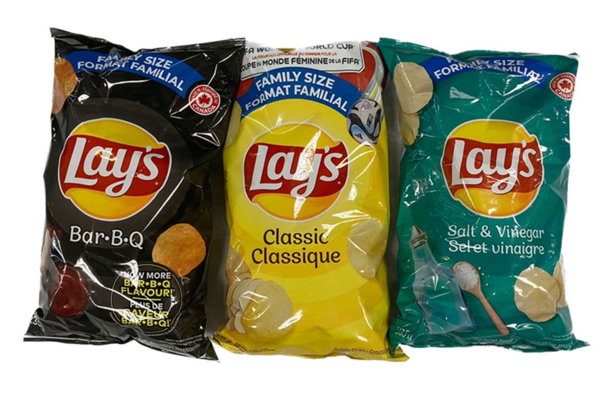 Lays Chips(2for$10.17) tax included (200g - 235g)