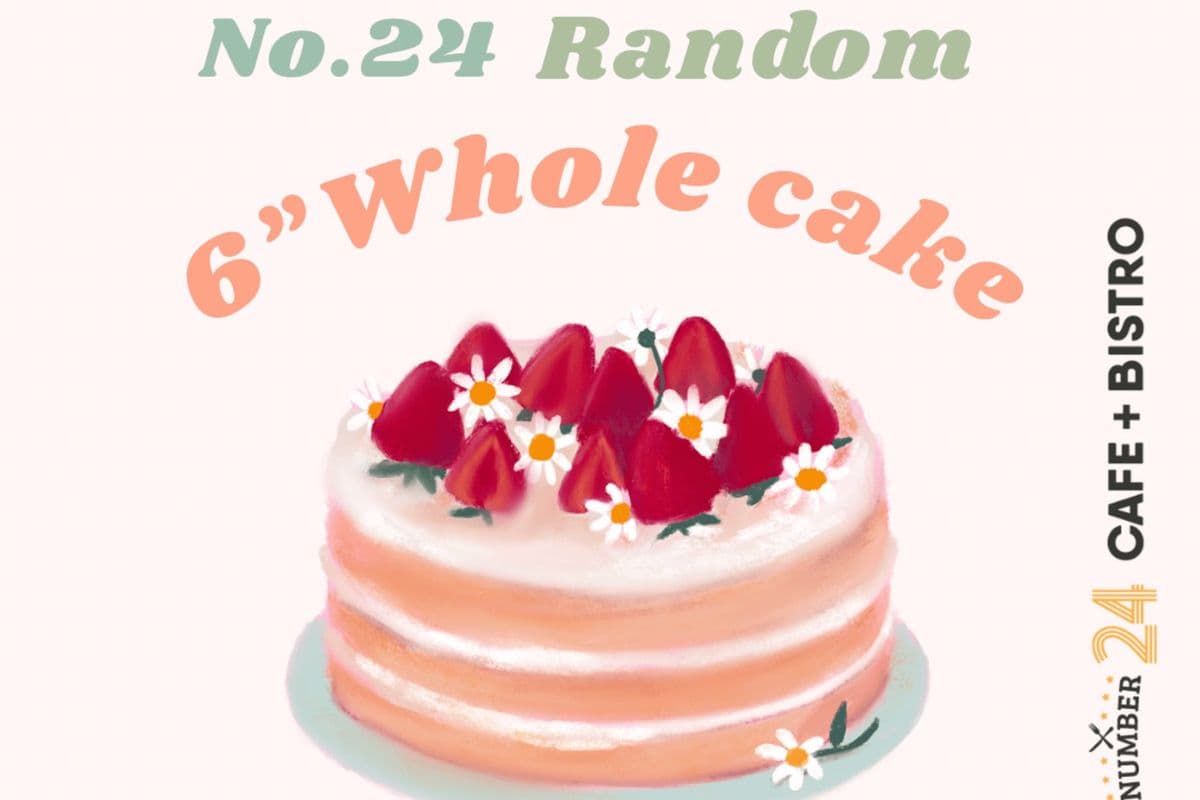 (New!) 6” Whole Cake