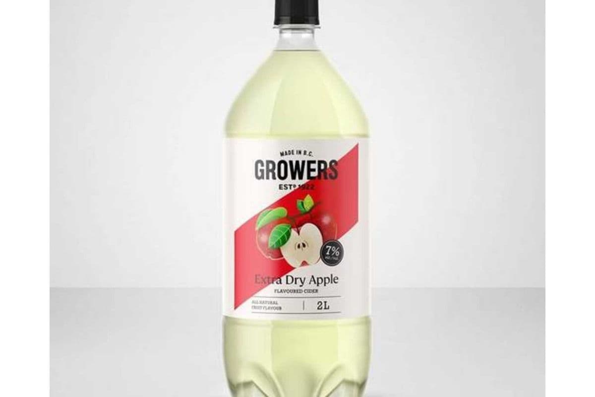 Growers Extra Dry Apple (1 x 2 L)