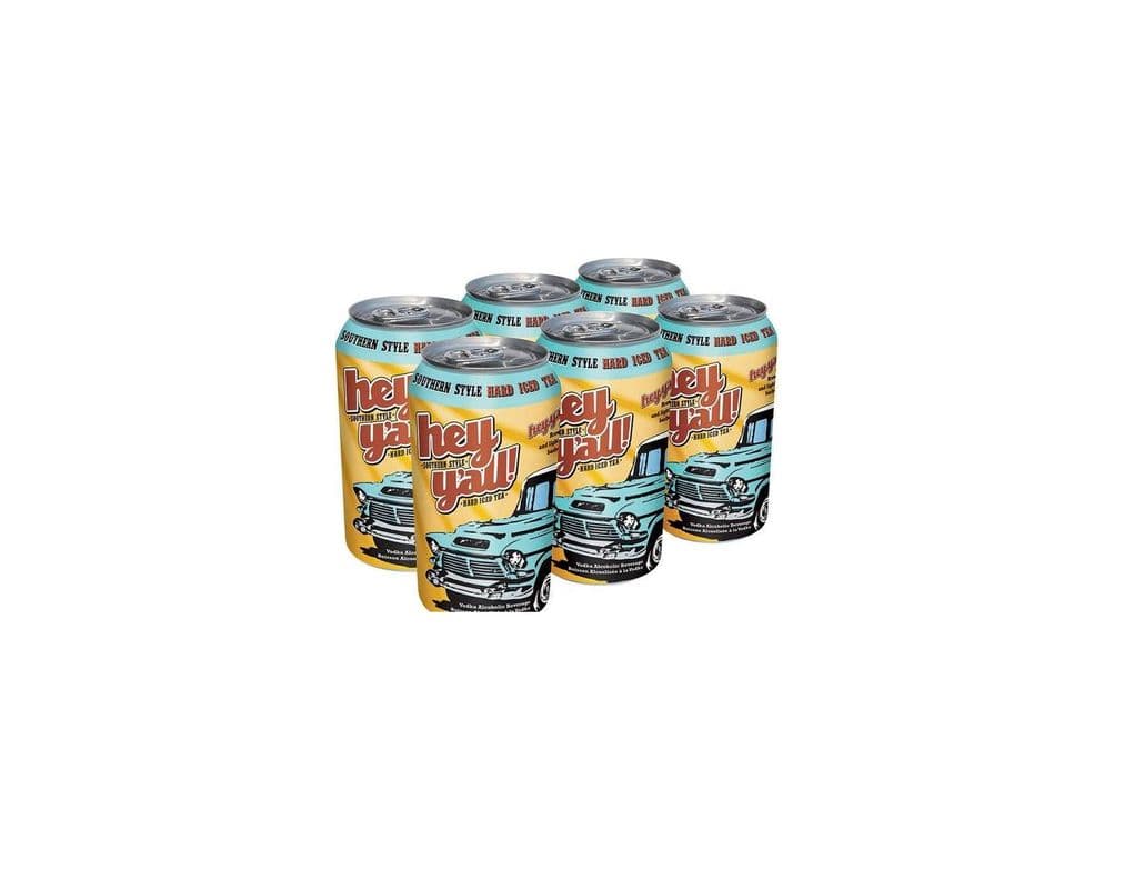 Hey Y'all Original Iced Tea Can (6 Pack) (6 x 355 ml)