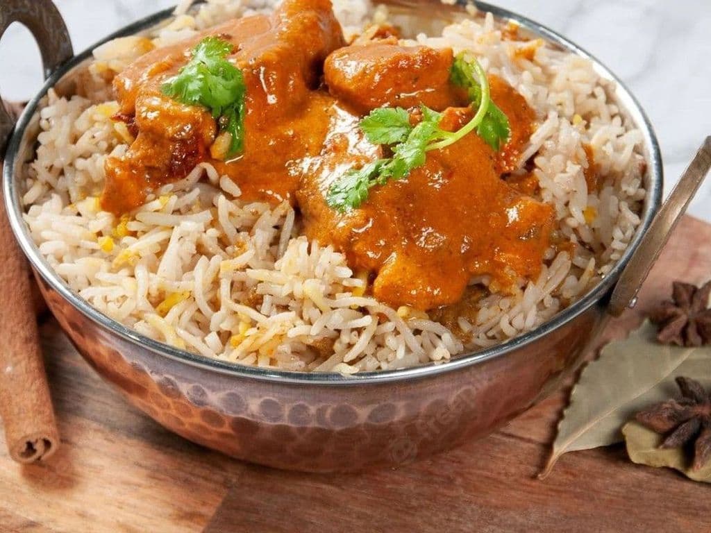 Butter Chicken Biryani