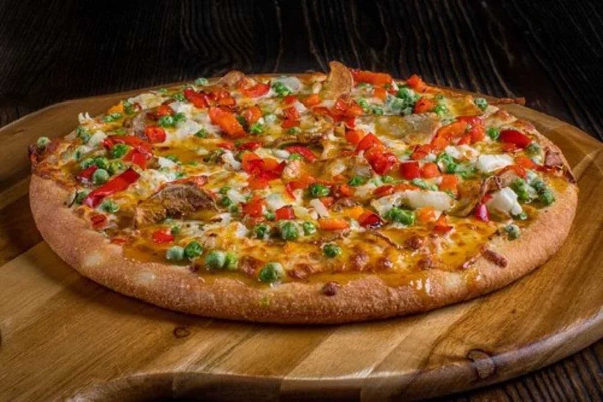 12" Samosa Pie Pizza