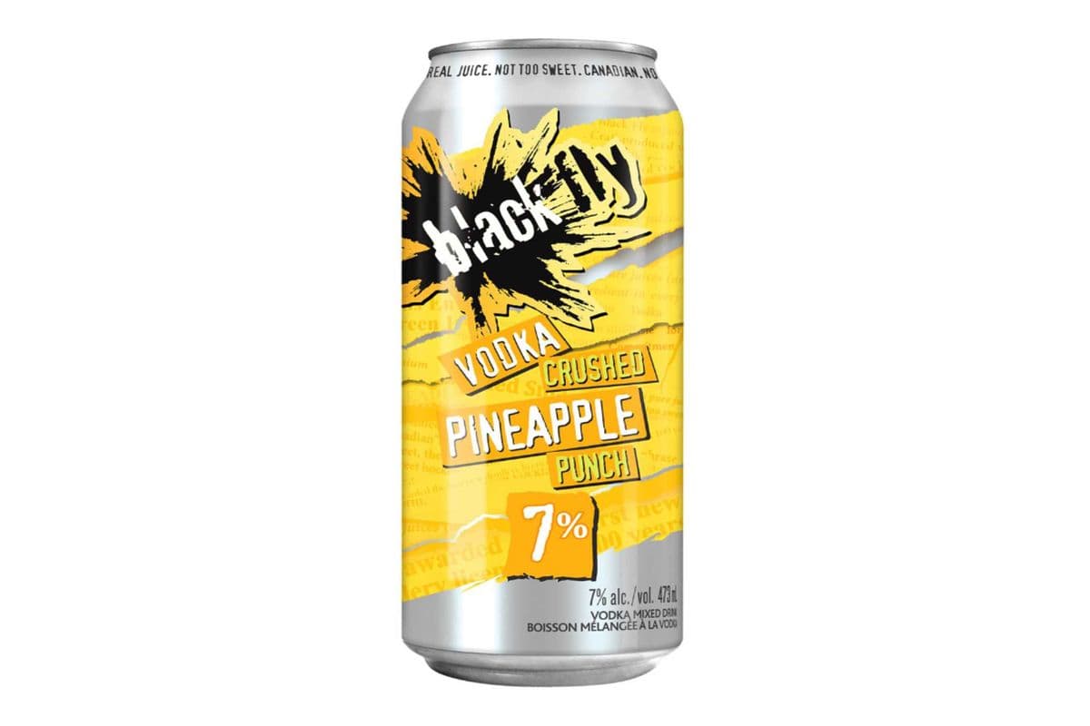 Black fly vodka Pineapple 473ml (1 x 473ml)
