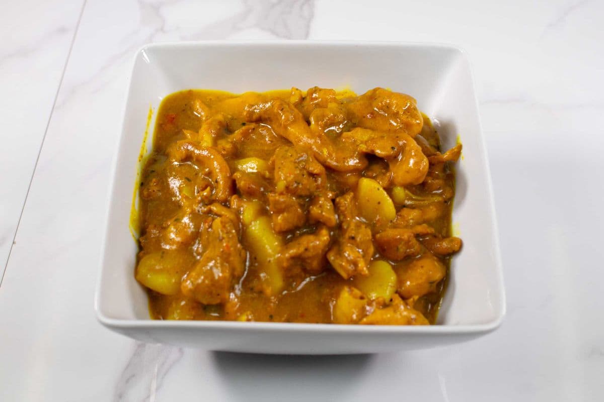 Half-Pound Curry Chicken