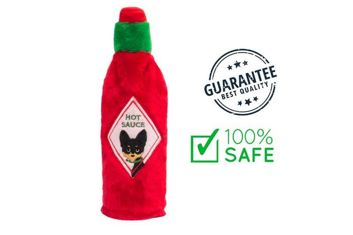 ZippyPaws - Hot Sauce Crusherz Dog Toy - Pupbasco