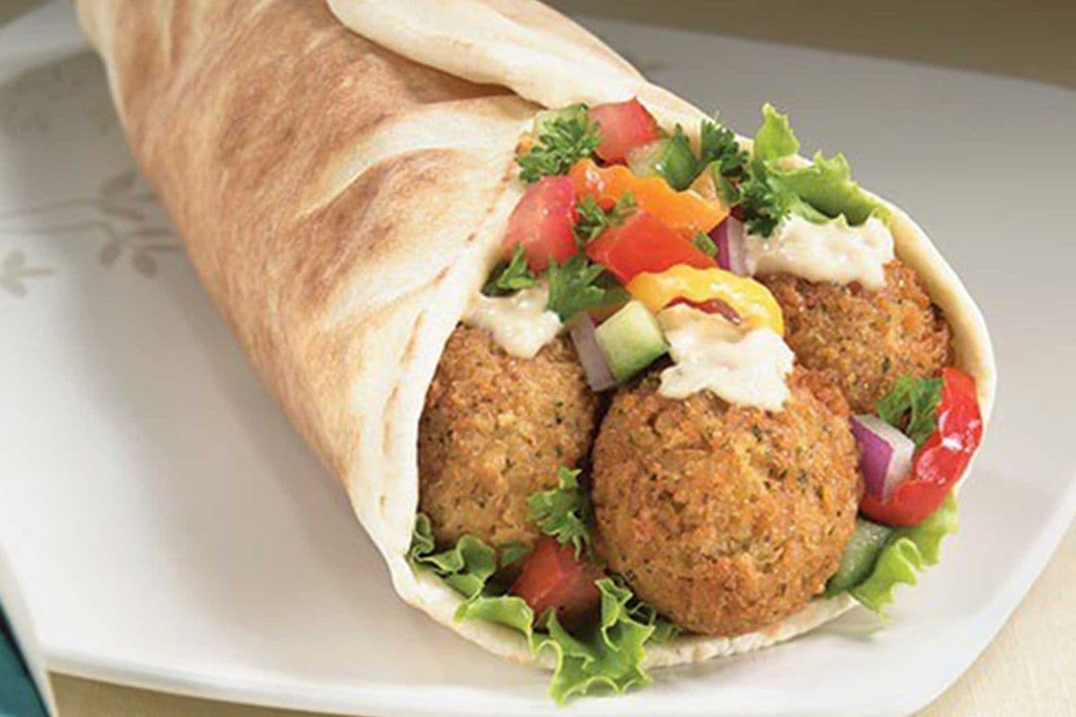 Falafel on a Bun or Pita Bread