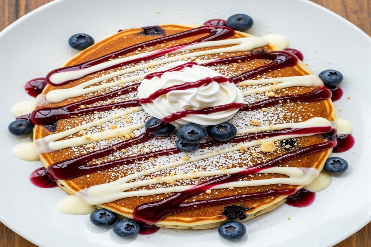 NY Blueberry Pancakes