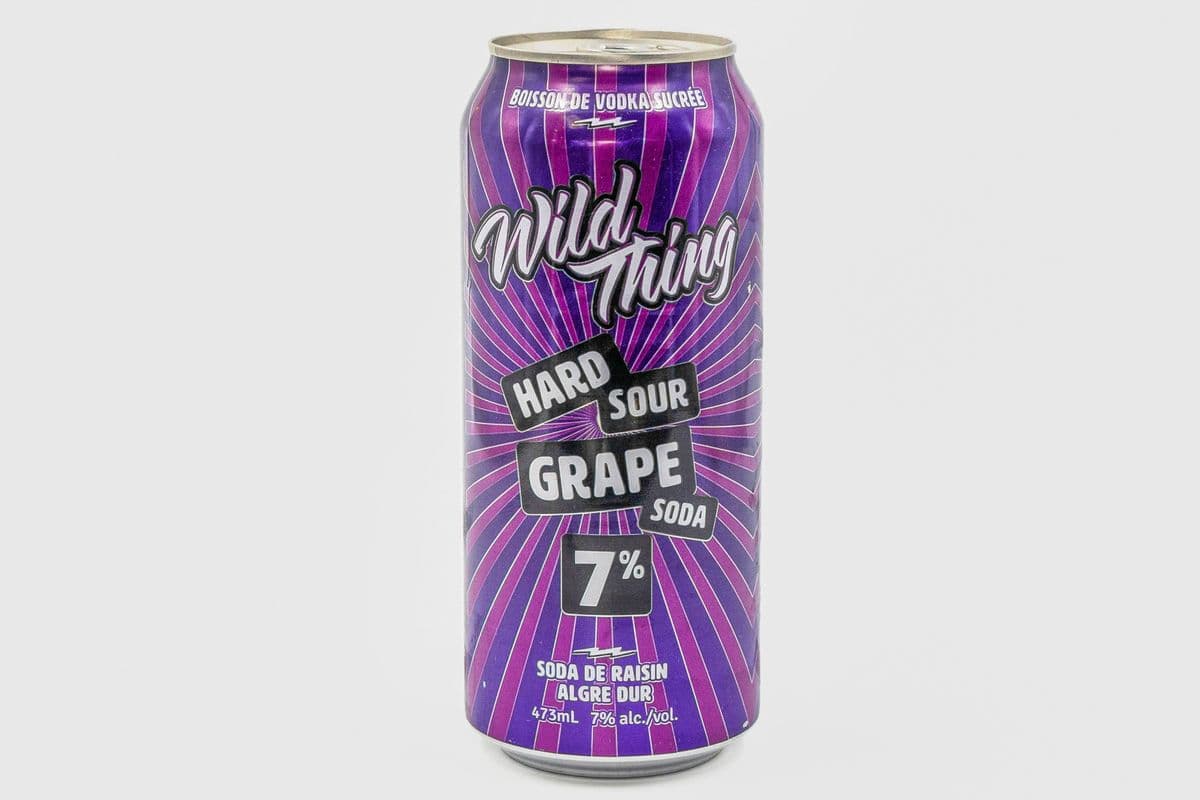 WILD THING HARD SOUR Grape (1 x 473ML)