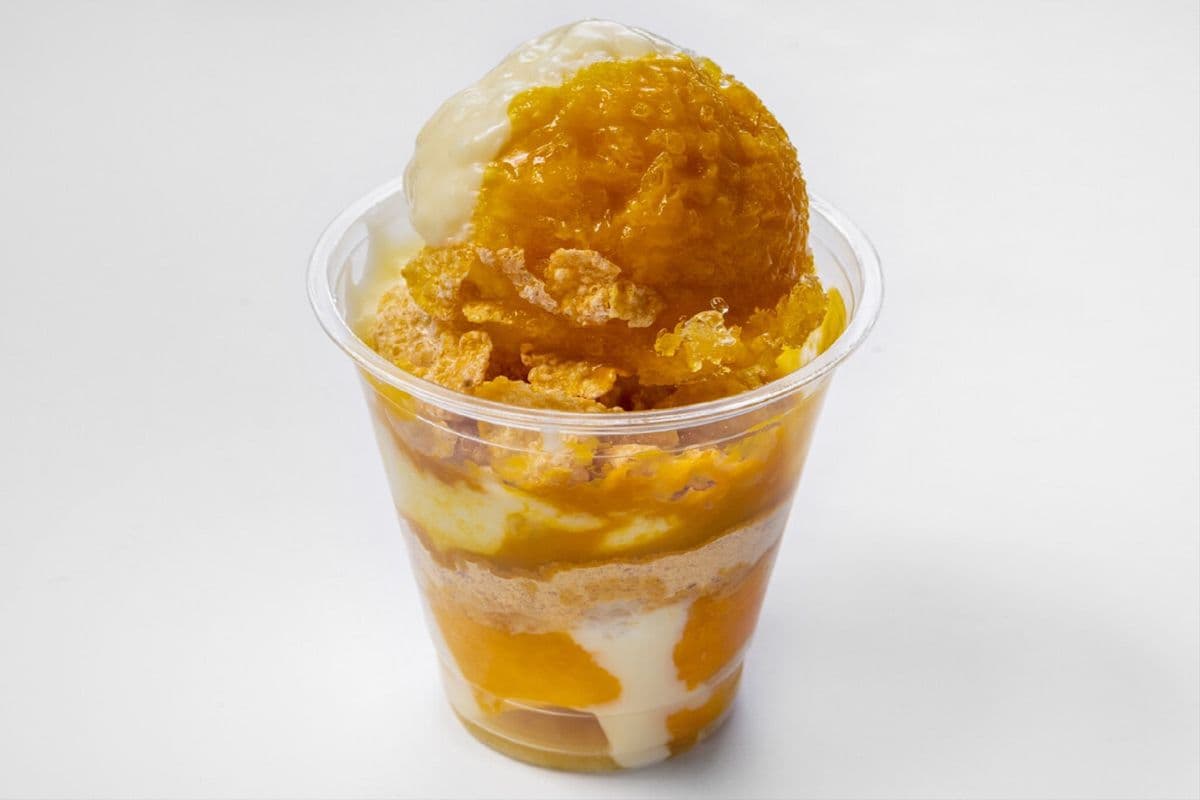 Mango Graham sago con Yelo (14 oz)