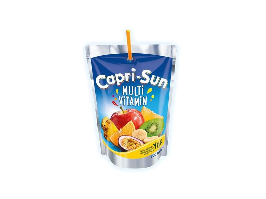 Capri Sun Multi Vitamin Fruit Juice Pouch 200ml