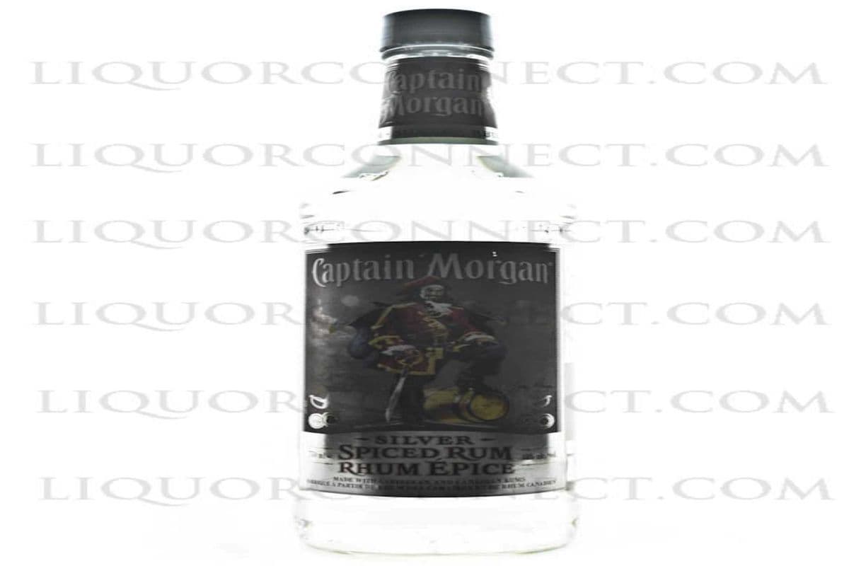 CAPTAIN MORGAN WHITE (SILVER) SPICED RUM 750 ML (1 x 750 ML)