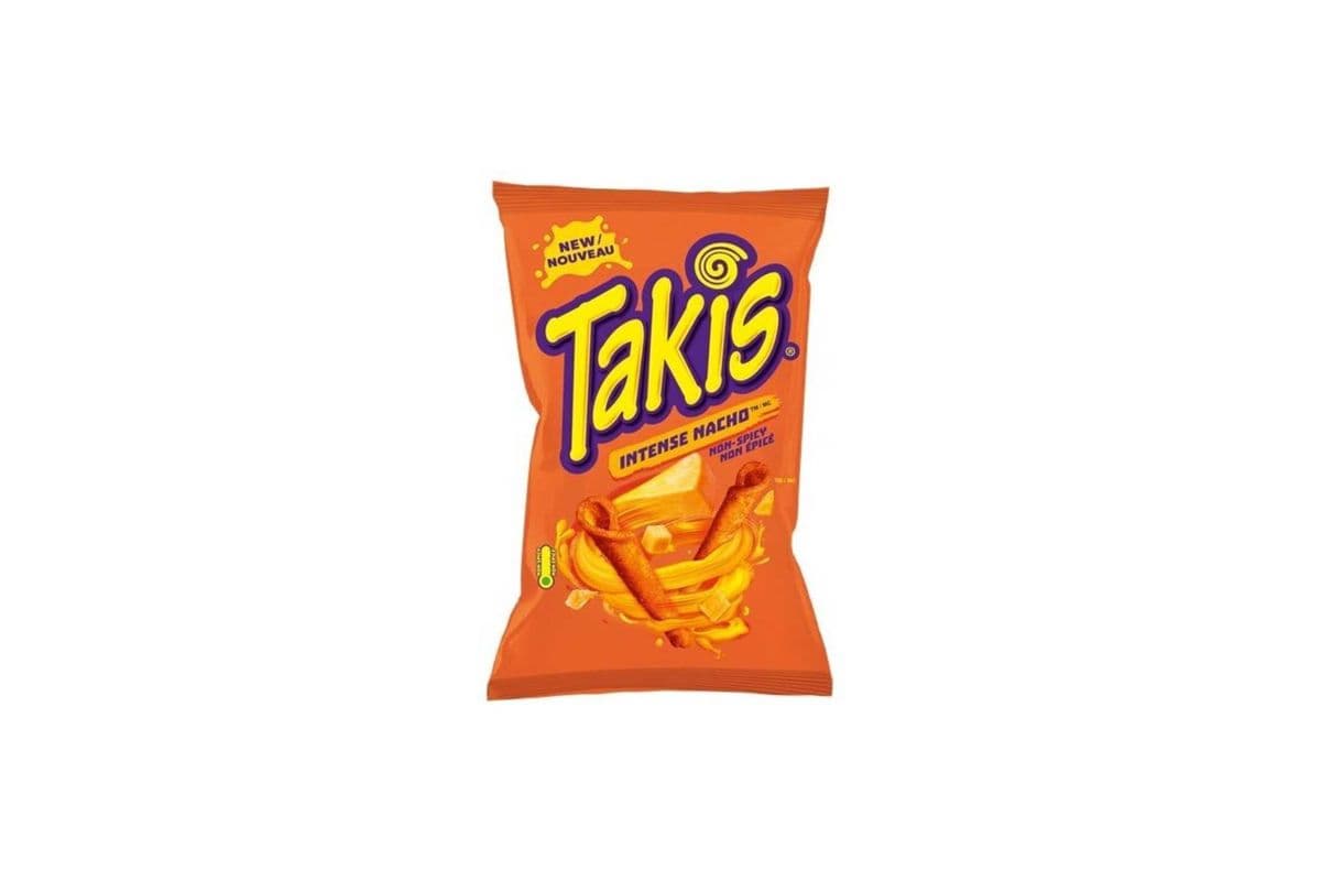 Takis Rolled Tortilla Chips Intense Nacho 260g (260gm)