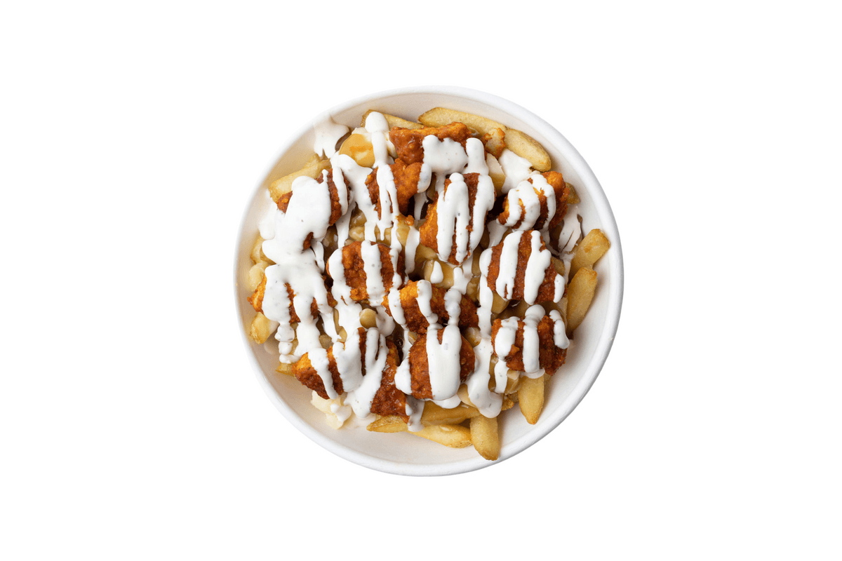 Buffalo Chicken Poutine