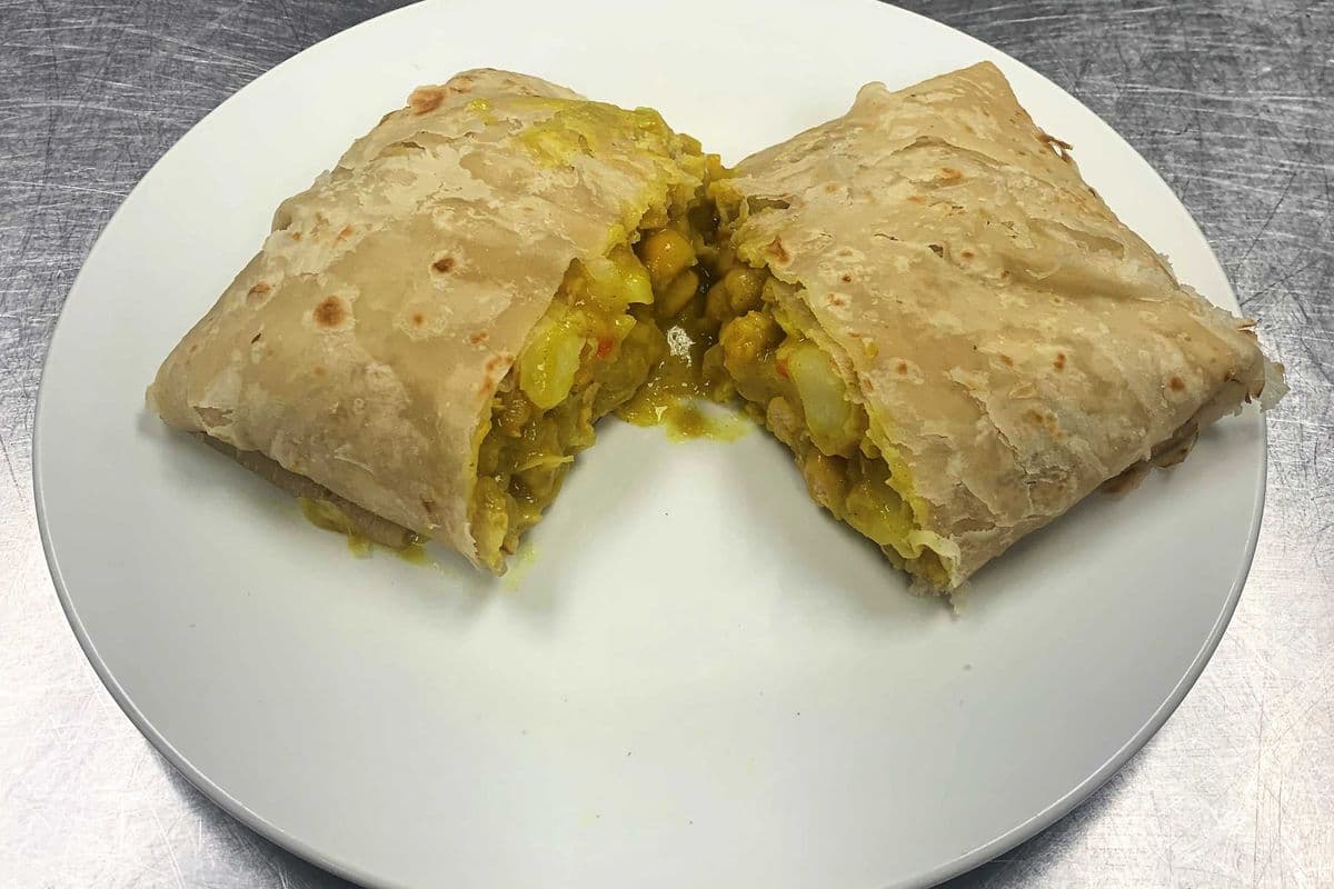 Chickpea's Roti - Vegetarian