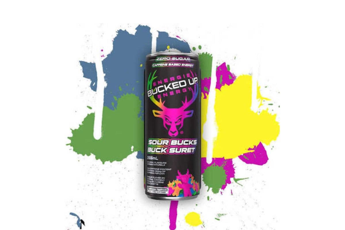 Bucked Up Energy Drink SOUR BUCKS 355ML