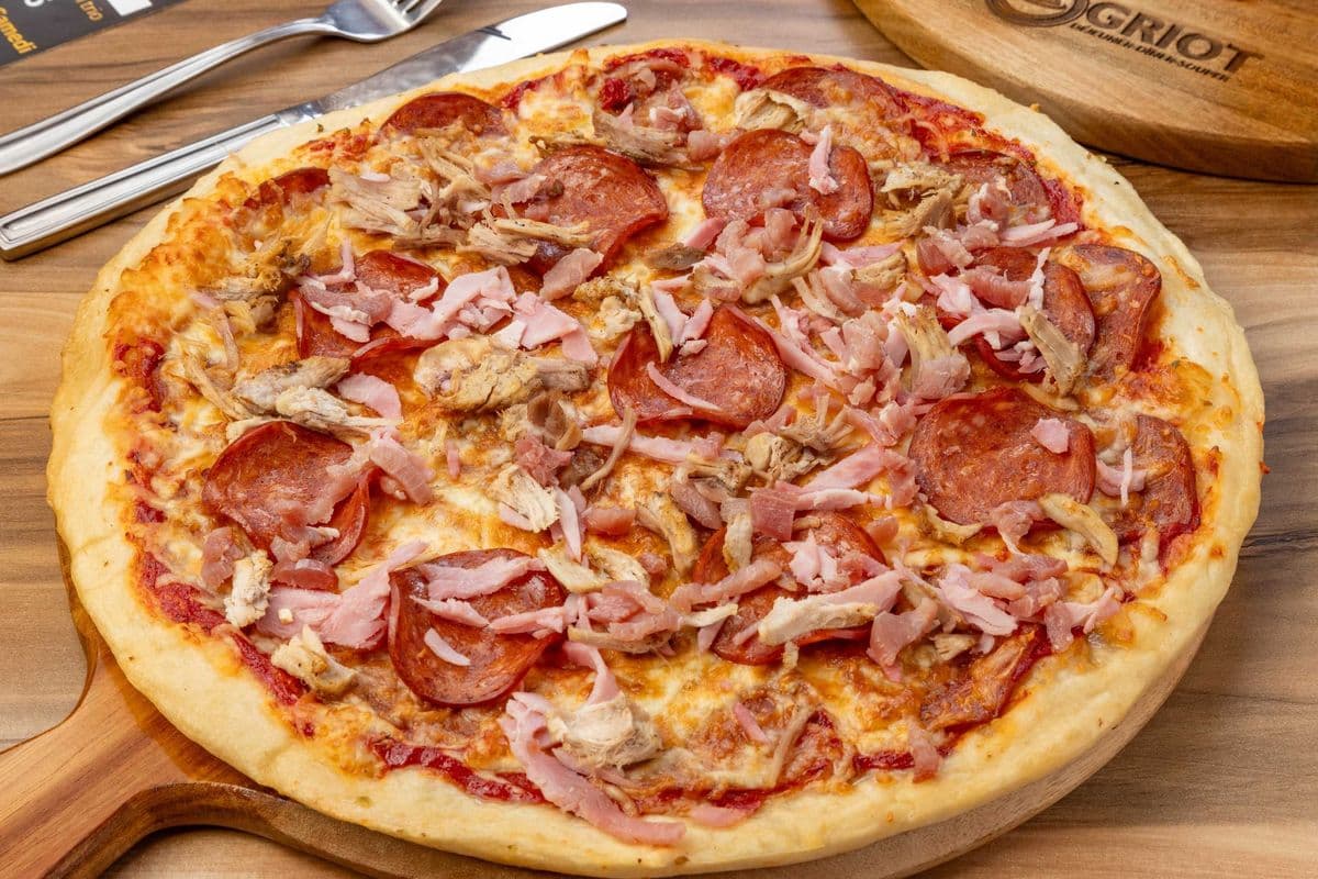 Pizza amoureux des viandes 12''