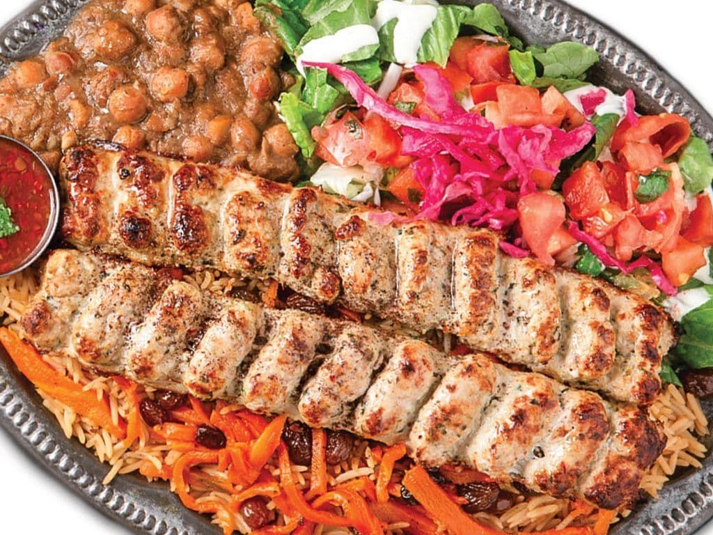 Chicken Kofta Kabob Box