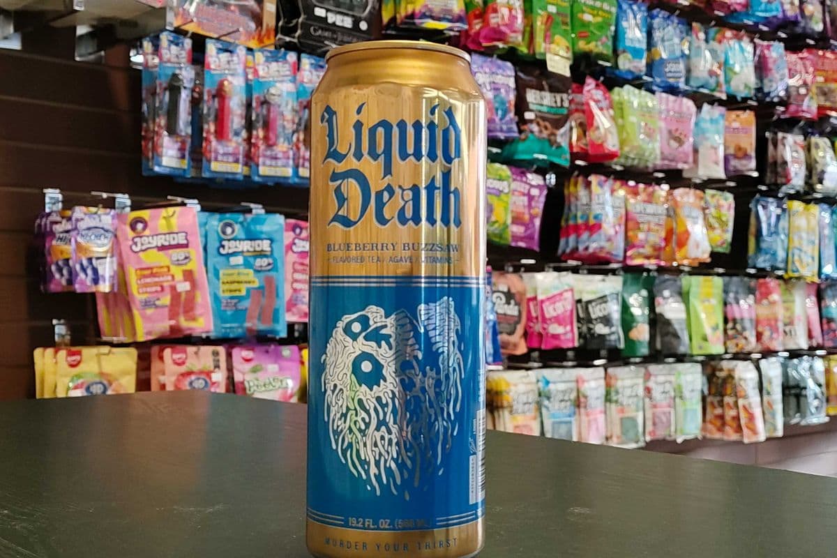 Liquid Death Blueberry Buzzsaw Can (568 ml) (568ml)