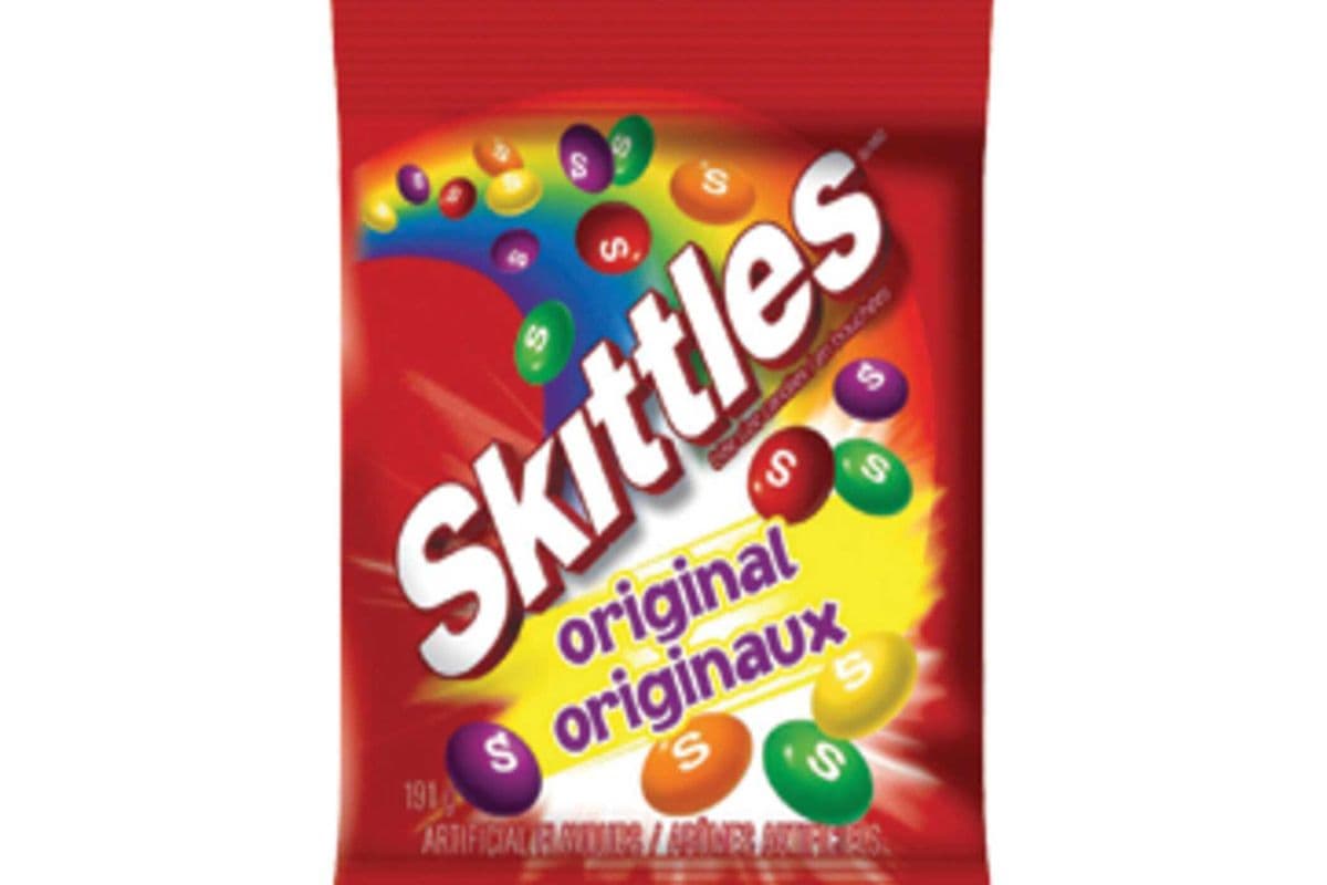 Skittles original (191g) (160 Cal)