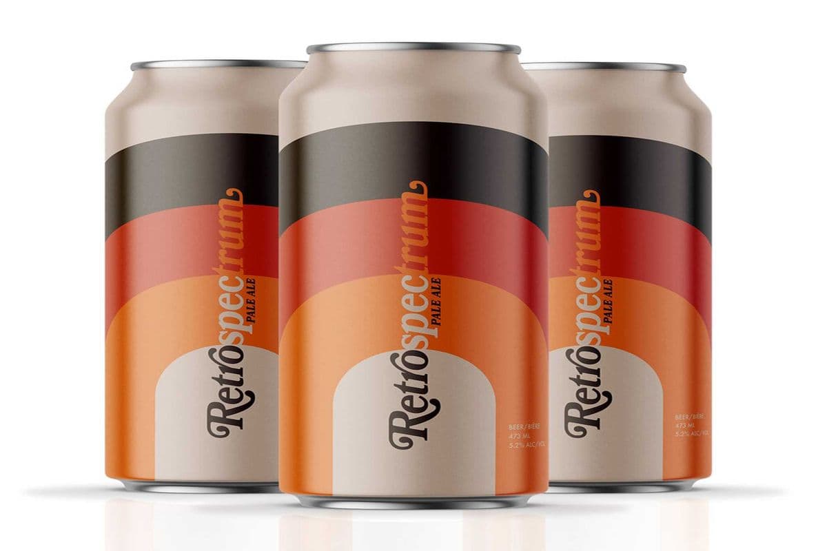 cabin RETROSPECTRUM PALE ALE 4 CANS (4 x 473ml)