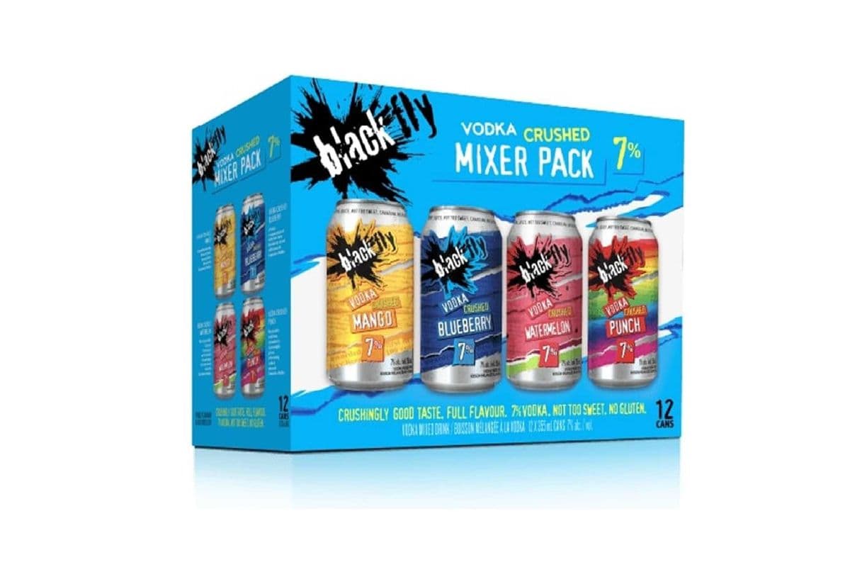 862842. BLACK FLY CRUSHED MIXER PACK 2.0 (1 x 12pc)