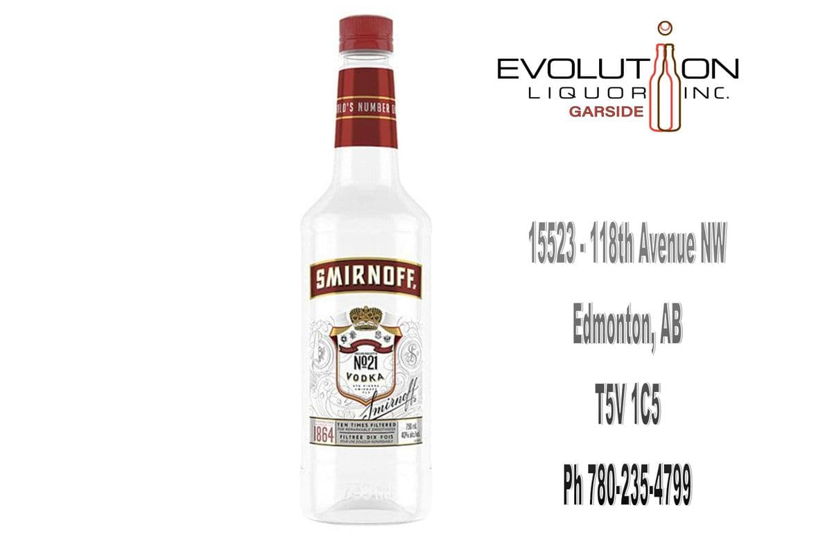 Smirnoff Vodka 0750P (1 x 750ml Plastic Bottle)