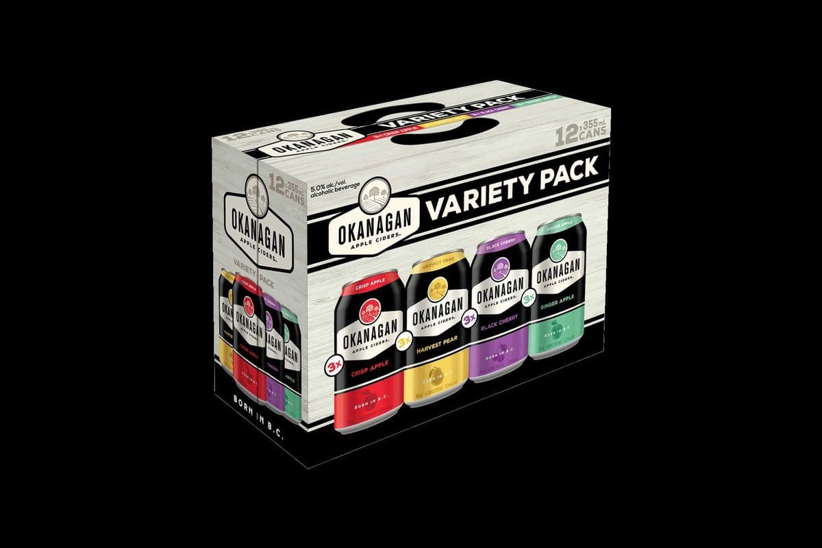 OKANAGAN CIDER MIX PACK (1 x 30*355ML)