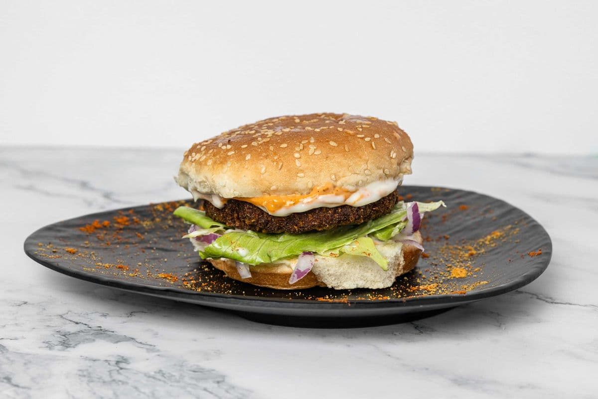 Crunchy Paneer Burger