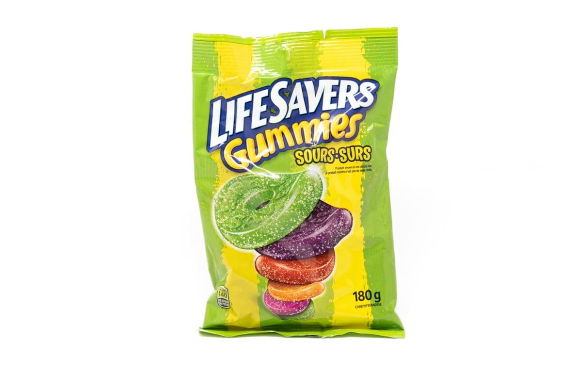 Lifesaver Gummies Sours Surs (180 g)