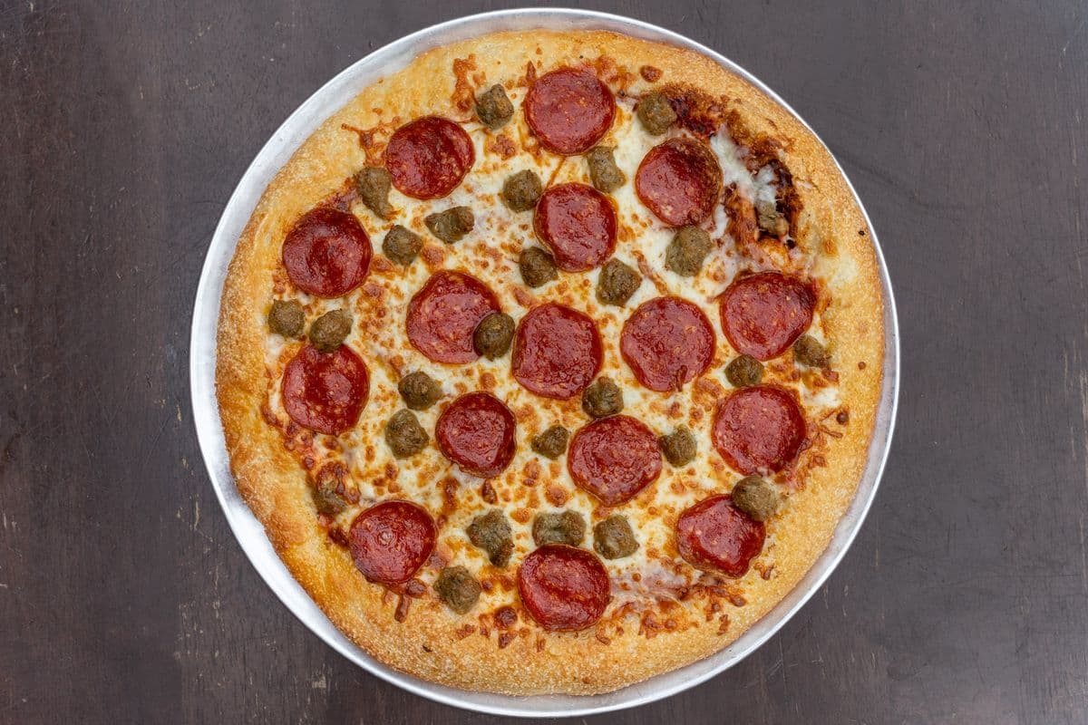 Medium Meat Trio Pizza