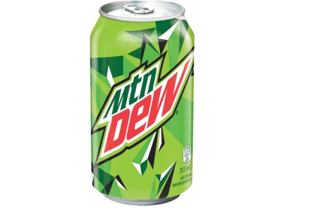 2 Cans of Mountain Dew