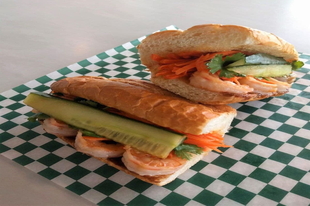 Lemongrass Shrimp Subs (Bánh Mì Tôm Sả Ớt)