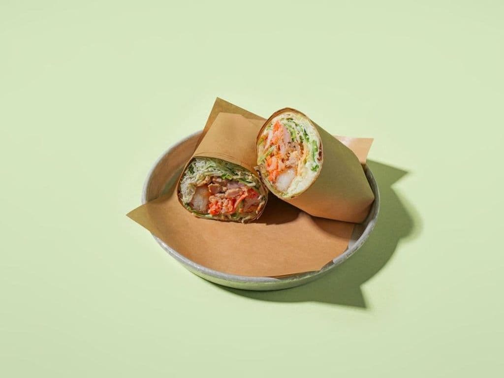 Lemongrass Chicken Burrito '