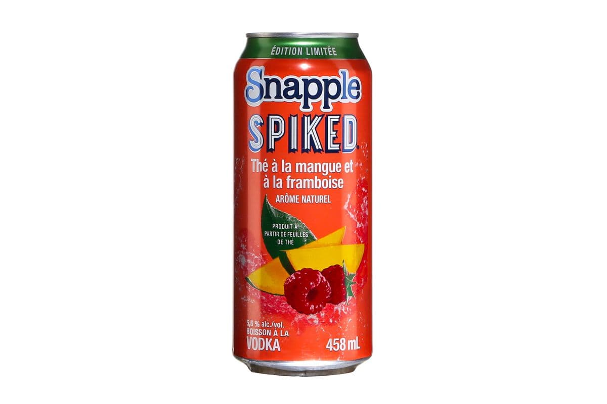 Snapple Spiked Mango Raspberry (458 ml Can)