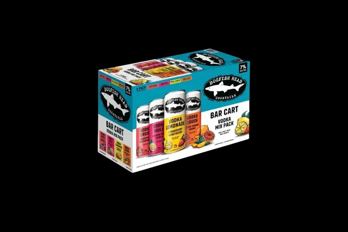 DOGFISH BAR CART VODKA MIX PACK (8 x 355ML)