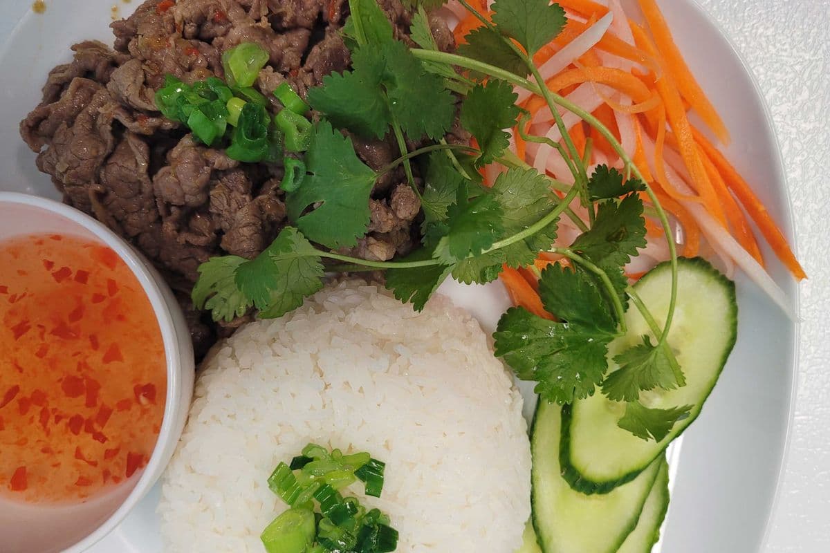 26. Sate Beef Rice