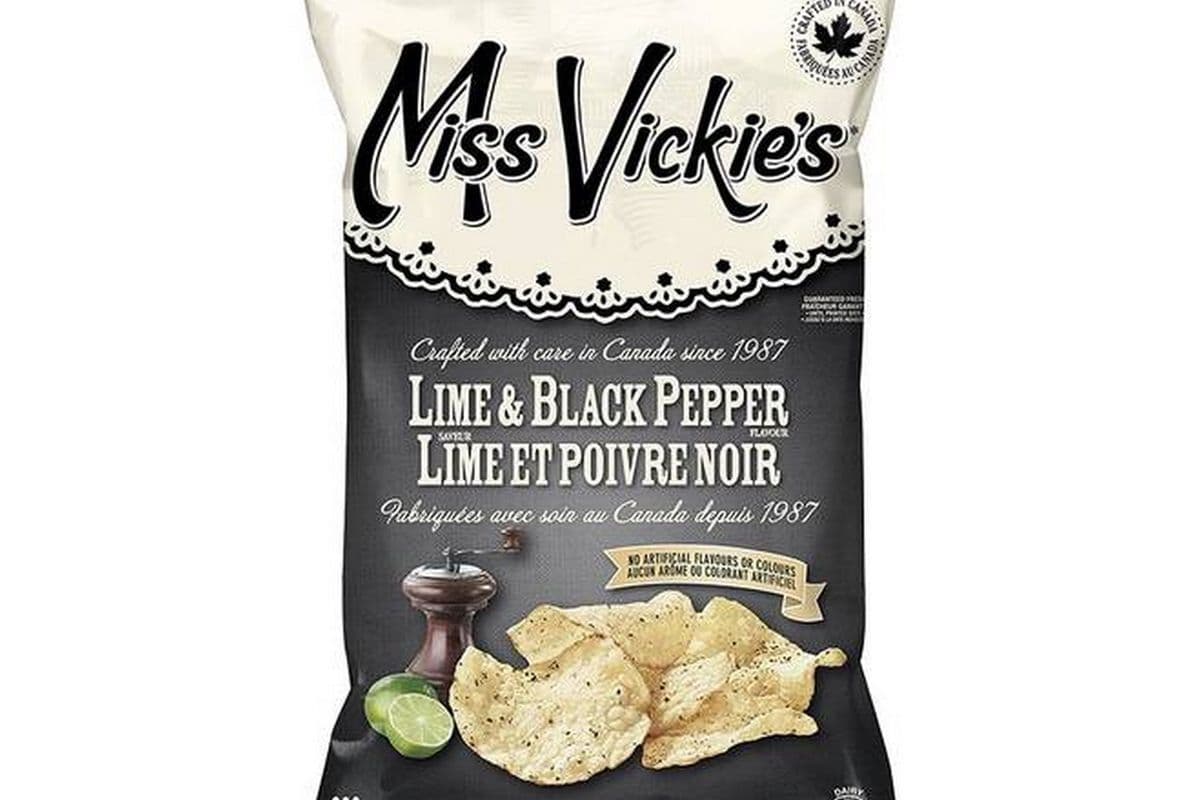 Miss Vickie's Lime & Black Pepper (200 g)