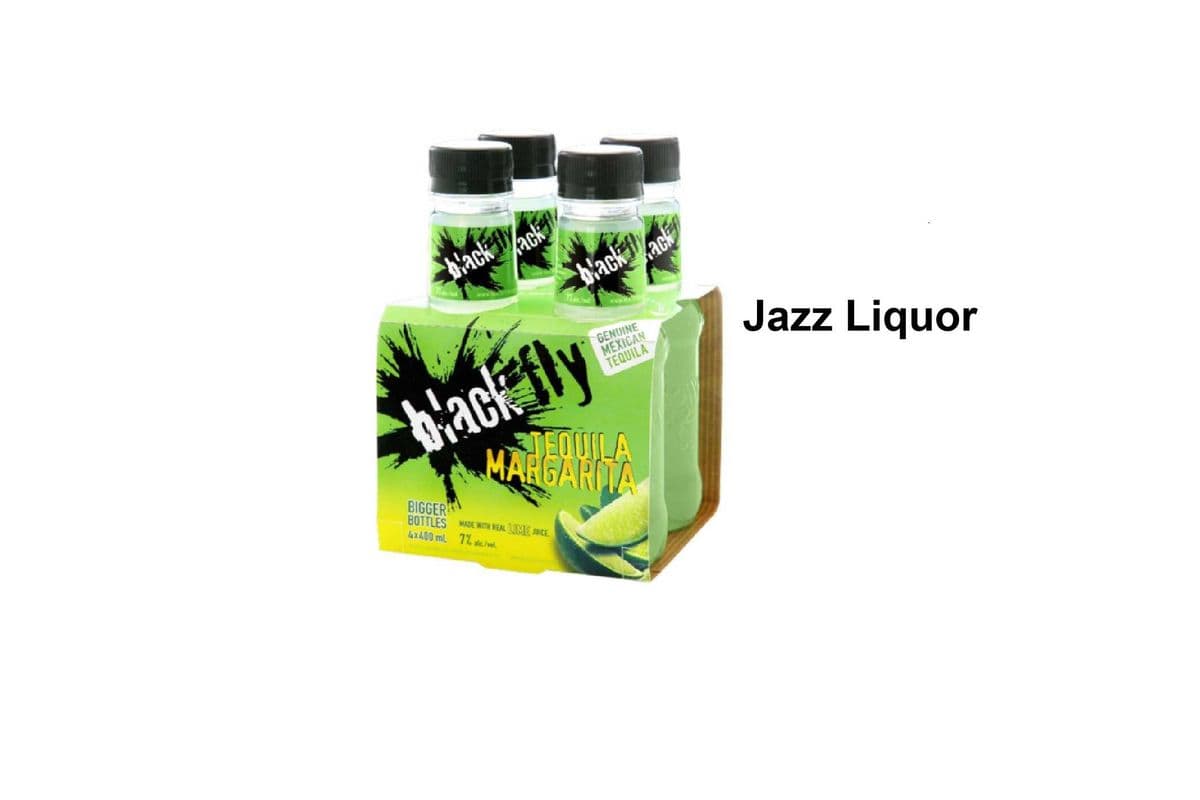 BLACK FLY TEQUILA MARGARITA 4 BOTTLES (1 x 4x400ML)