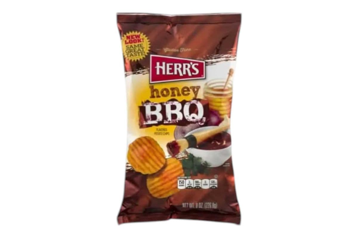 Herr's Honey BBQ Flavored Chips (71g) (380 Cal)