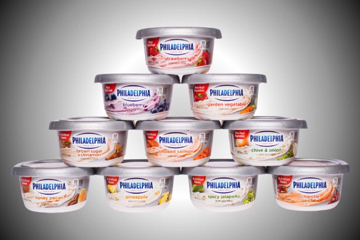 Philadelphia cream cheese (227g) (530 Cal)
