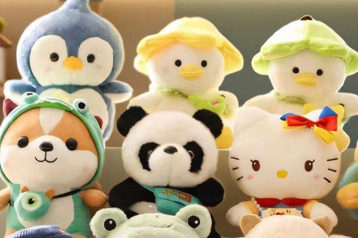 Soft Plush Animals - (Assorted)