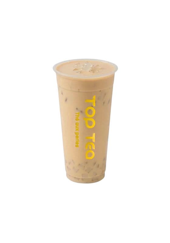 A7 Lychee jelly milk tea / /Thé au lait avec gelée de litchi