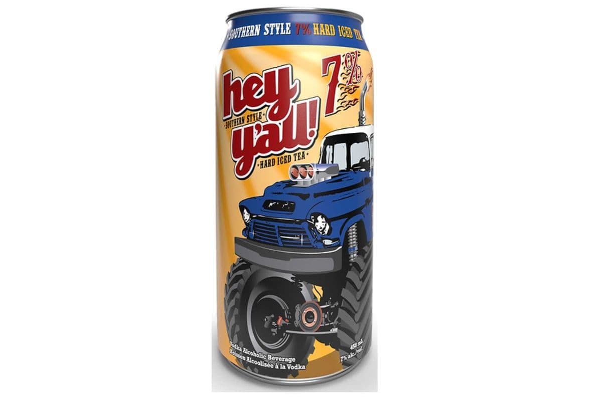 HEY Y'ALL HARD ICED TEA 7% SINGLE TALL CAN (1 x 473ML TALL CAN)