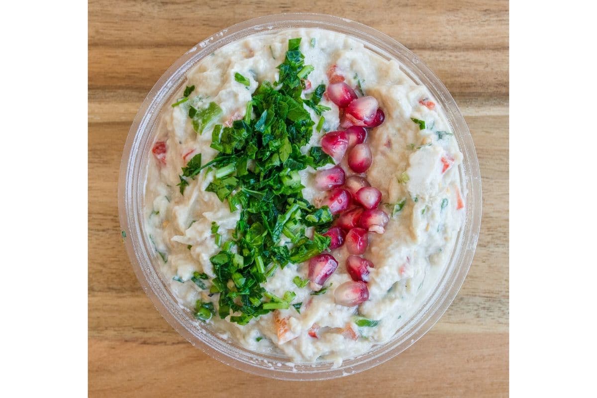Baba Ghanoush with Pita Bread