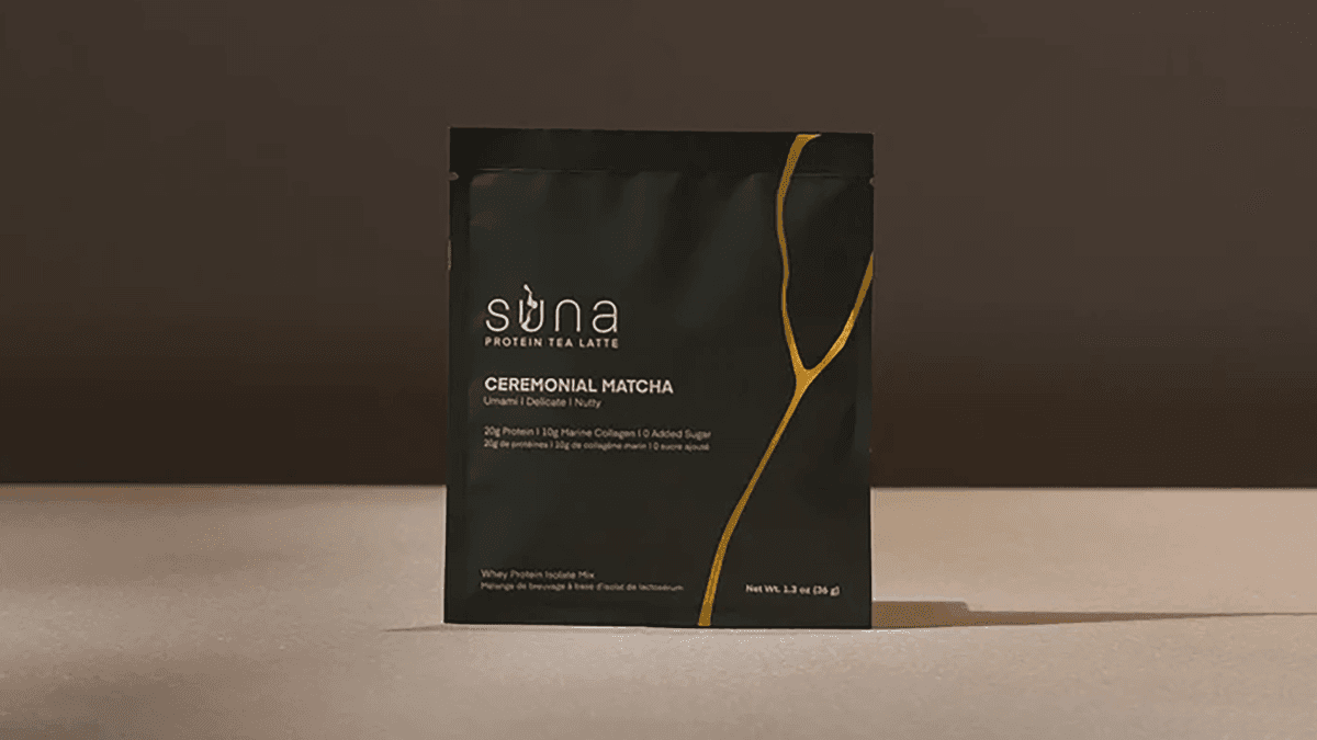 SUNA Ceremonial Matcha Protein Tea Latte (Sachet)