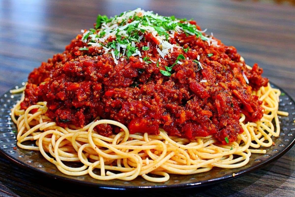 Pasta Bolognese Spaghetti