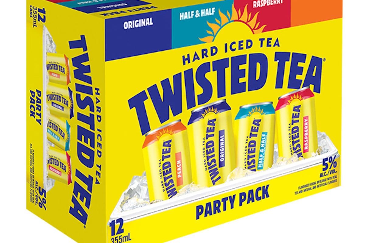 TWISTED TEA VARIETY 12PK CANS (PARTY PACK) (12 x 355ML)