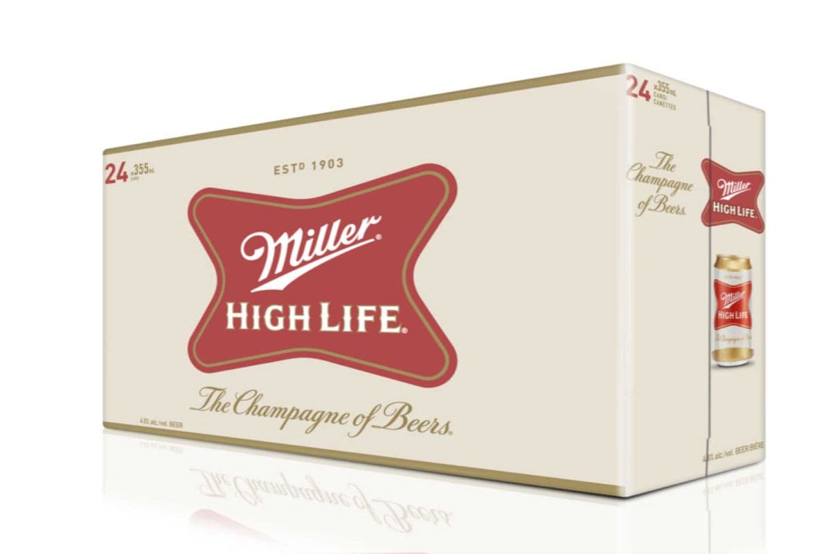 MILLER HIGH LIFE 24 Cans (24 x 355 ml)