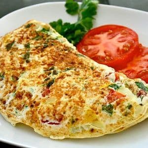 Vegetable Omelette
