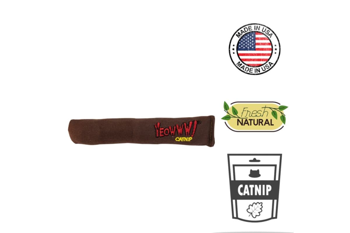 Yeowww! Catnip Cigars in A Wooden Box Cat
